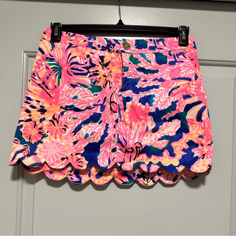 Lilly Pulitzer Colette Scalloped skirt skort